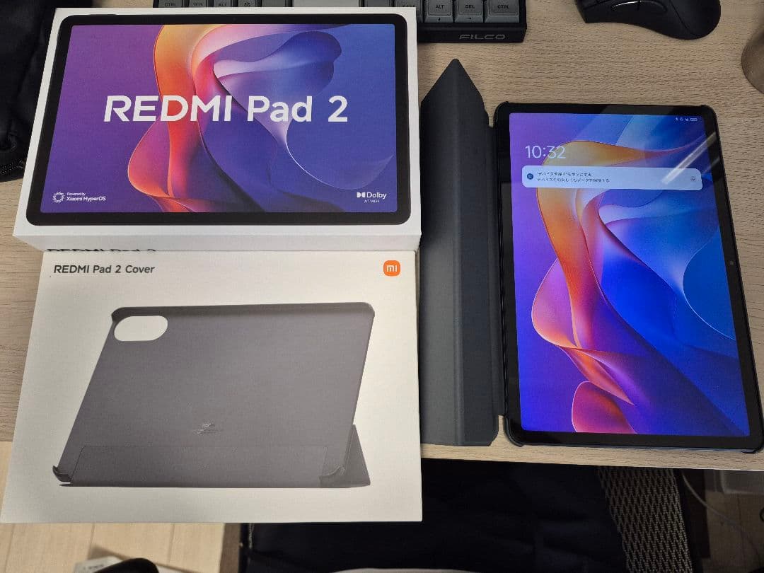 Redmi Pad 2 4GB+128GB 本体＋純正ケース