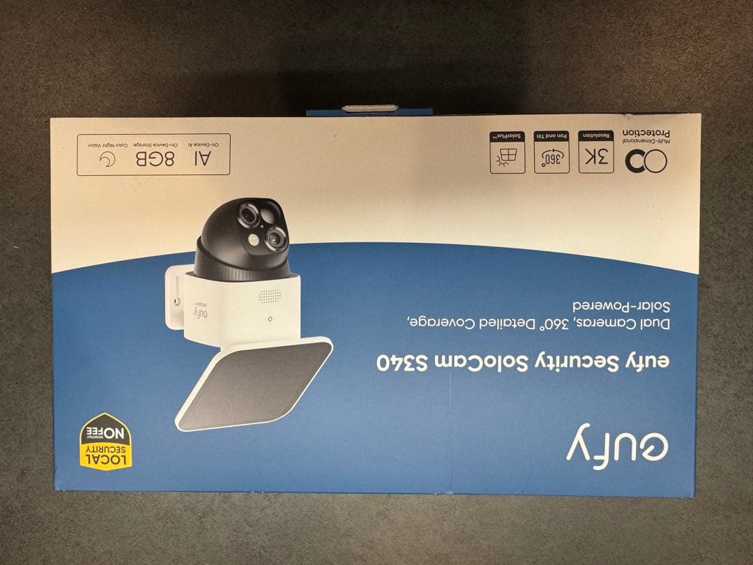 防犯カメラ Anker Eufy SoloCam S340
