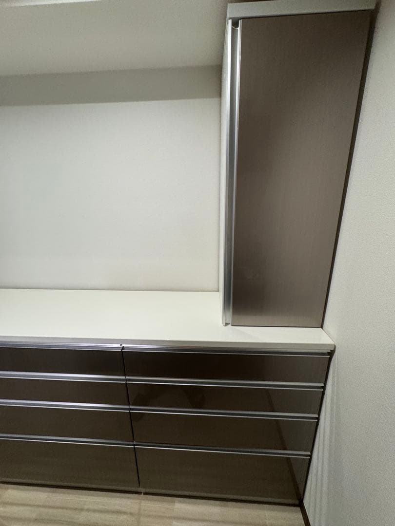 ruffer【美品】ニトリ チェルシー カップボード/キッチンボード