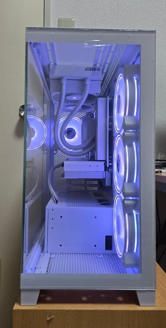 九条 稼働少 美品 高性能 ホワイト ゲーミングpc i5 4060Ti