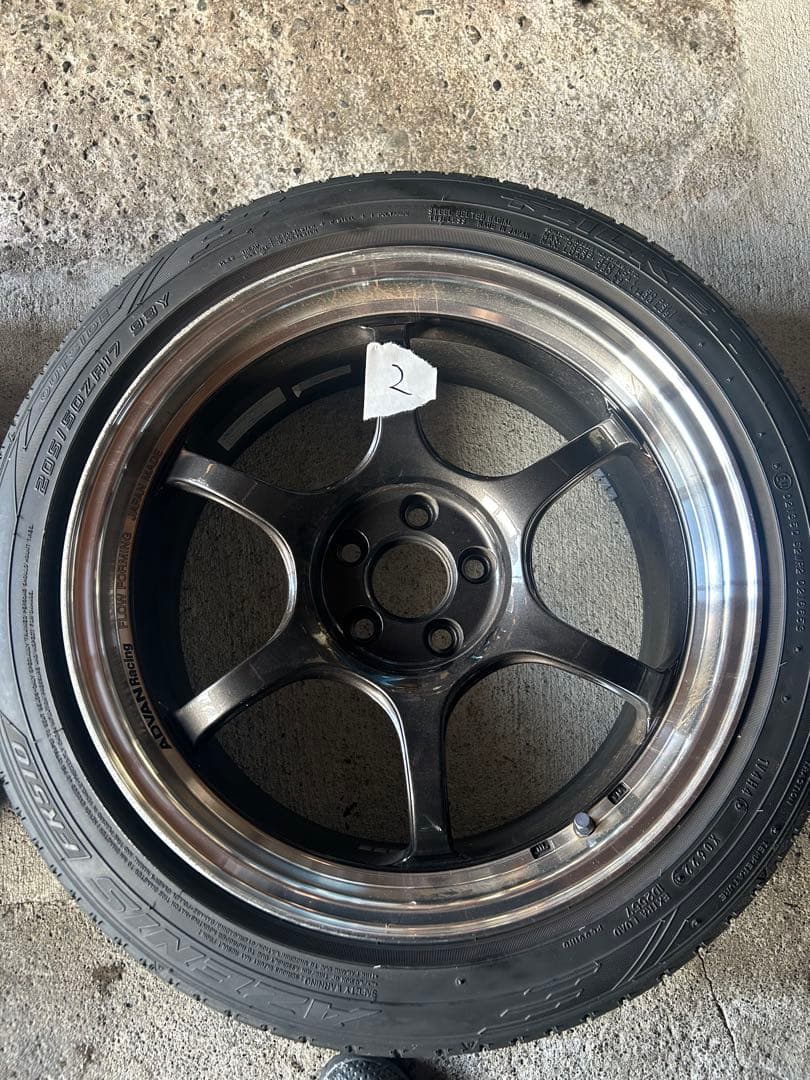 ADVAN RG-D2 17インチPCD100 5穴 7.5j +38