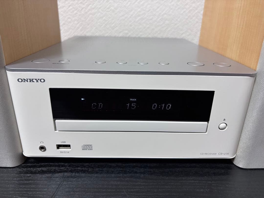 ONKYO CR-U1X（X-U1X）CDコンポ Bluetoothリモコン付き