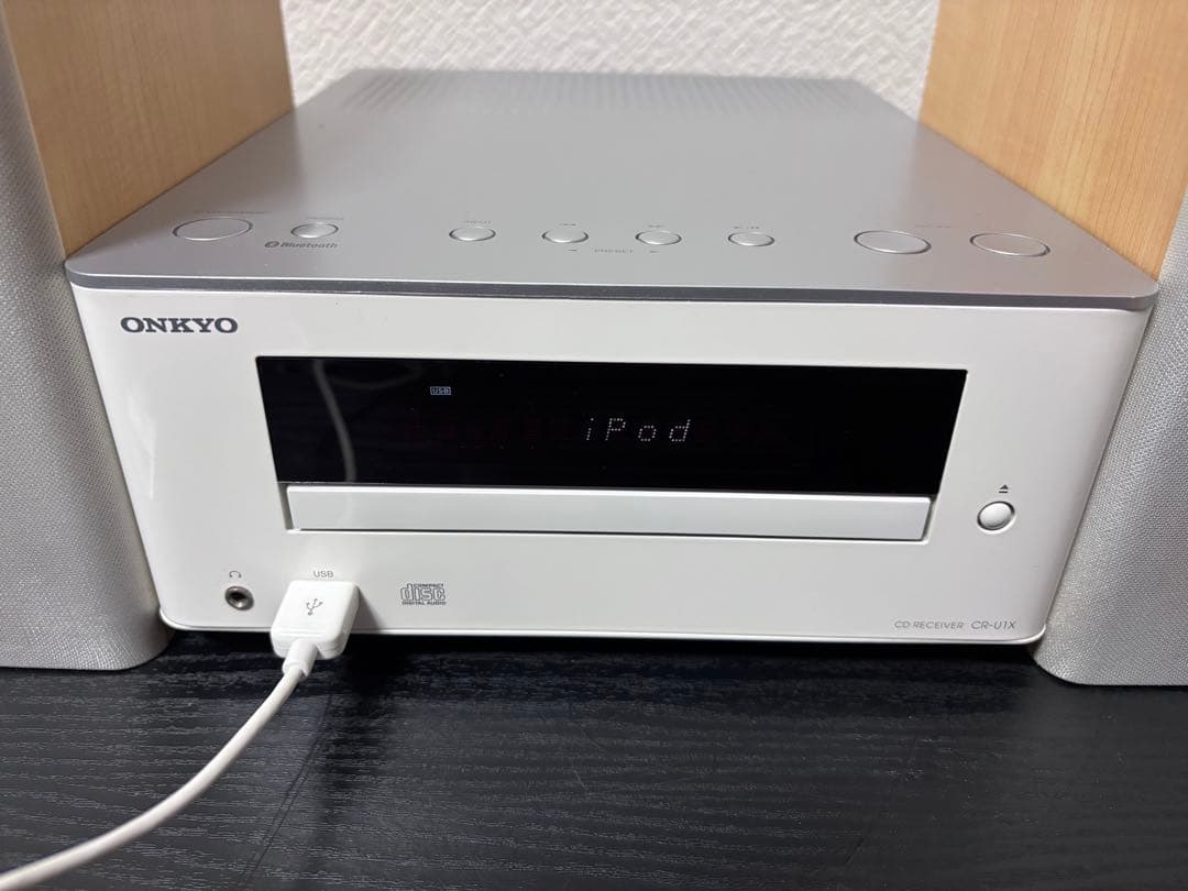 ONKYO CR-U1X（X-U1X）CDコンポ Bluetoothリモコン付き