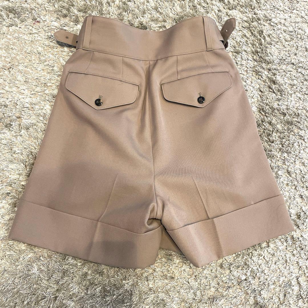 THE RERACSリラクス グルカショートパンツ グレージュ 36