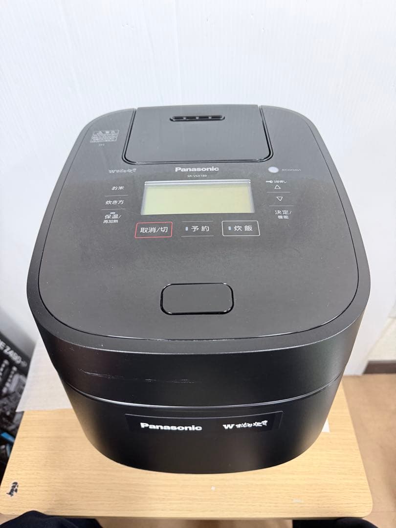 Panasonicスチーム＆可変圧力IH炊飯器SR-VSX189 2019年製