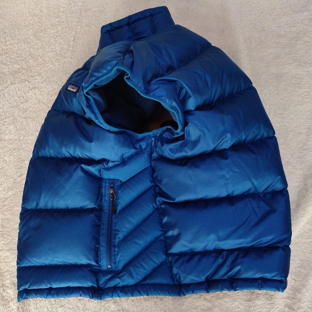 【肉厚】patagonia メンズ ダウンベスト L 青
