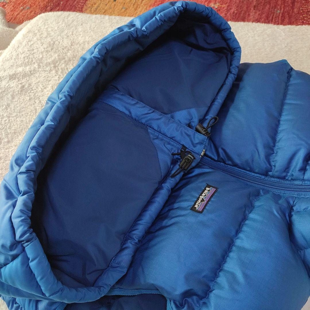 【肉厚】patagonia メンズ ダウンベスト L 青