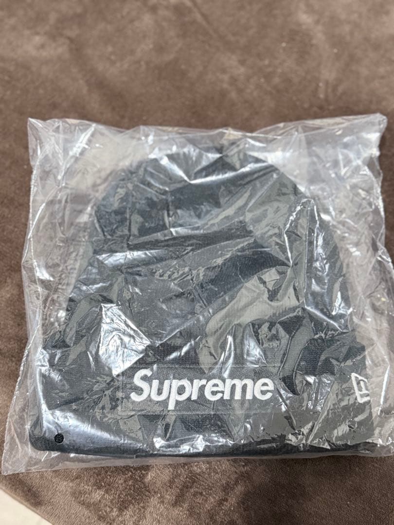 帽子 Supreme box logo beanie black