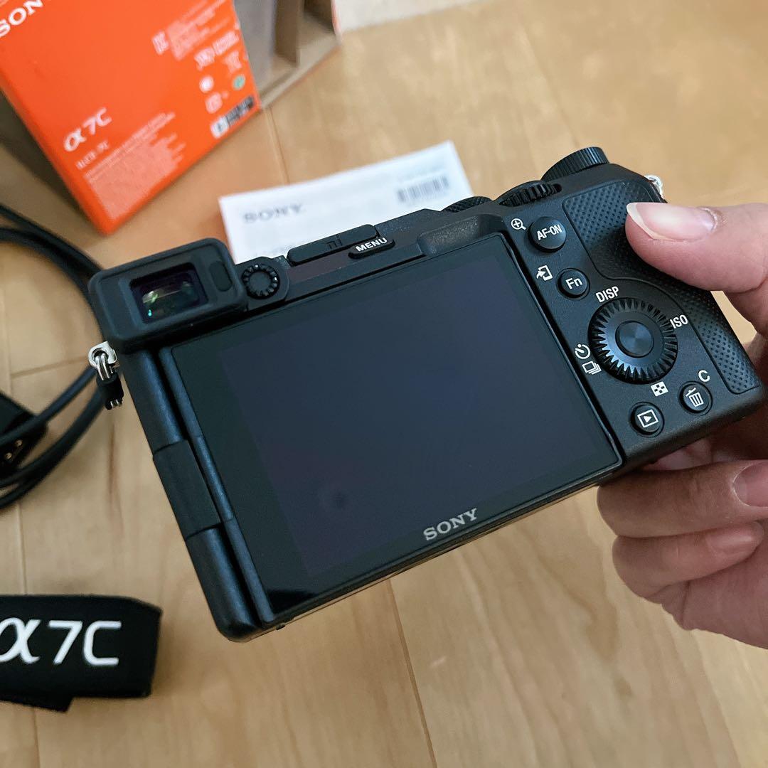 Sony α7C デジタル一眼レフ ZEISS FE 24-70mm F4レンズ