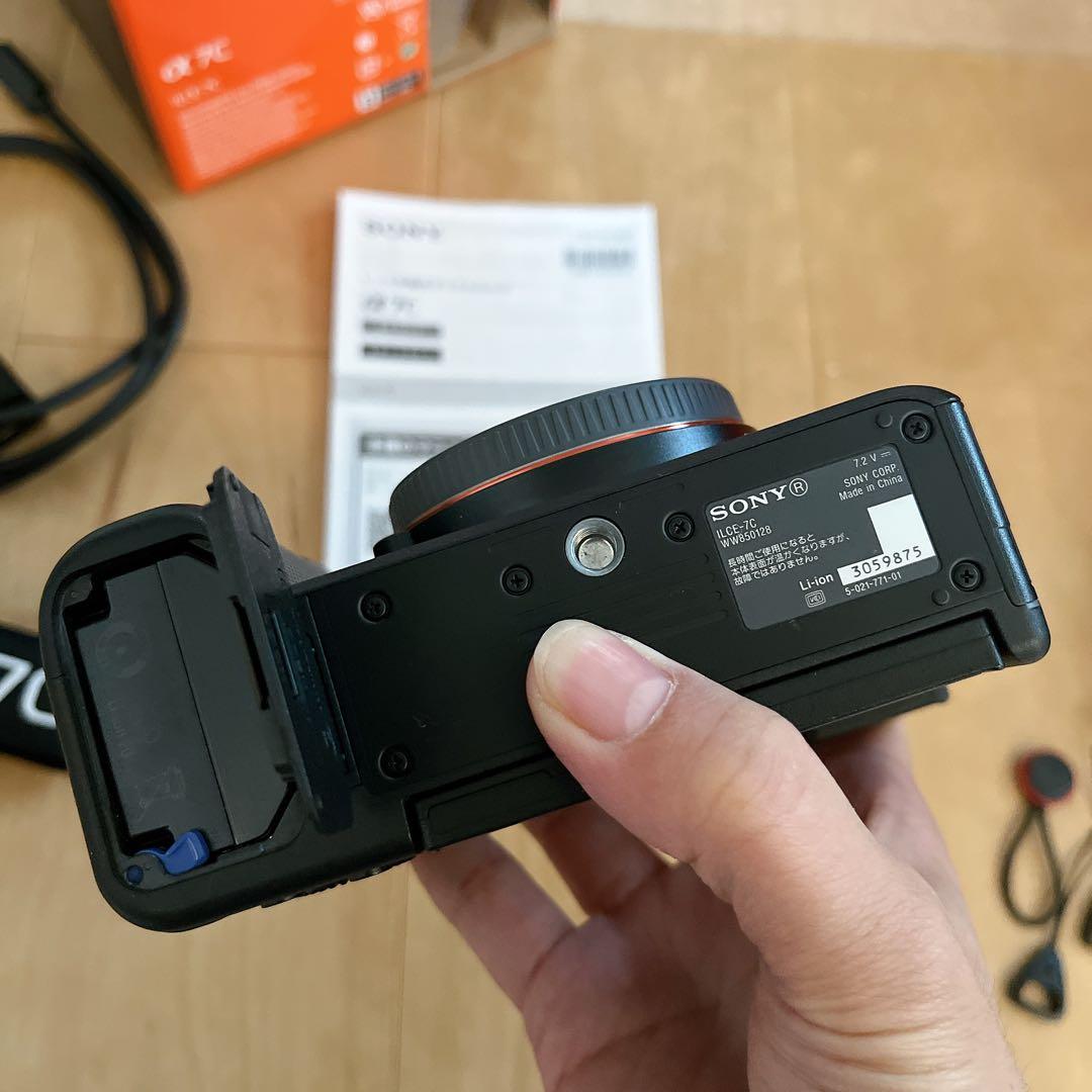 Sony α7C デジタル一眼レフ ZEISS FE 24-70mm F4レンズ