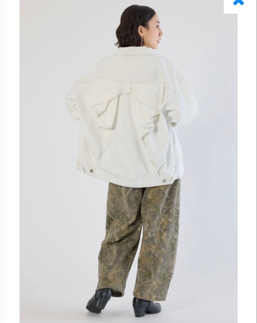 ロデオクラウンズ ビッグリボンデニムジャケット 新品未使用