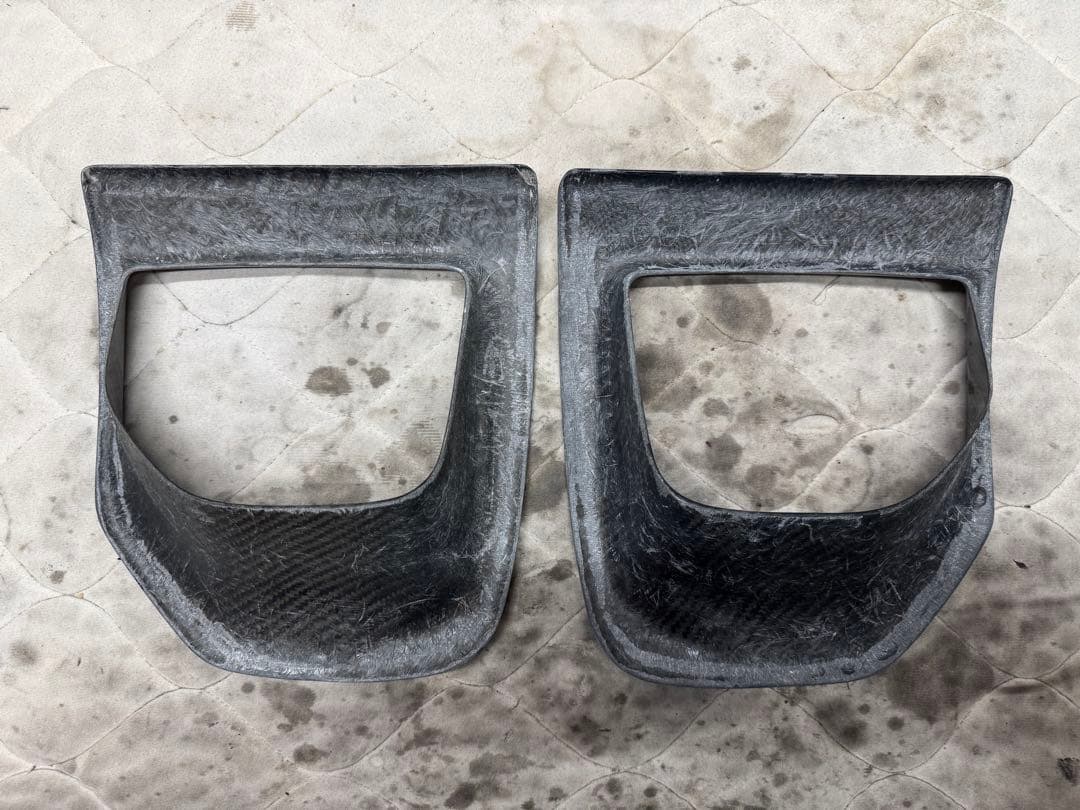 200系ハイエース ワイド 4～6型 7型要加工 GPO カーボンフォグカバー