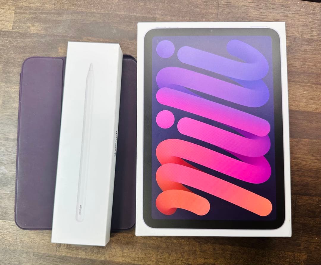 iPad mini 6 + pencil 第2世代 + Smart Folio