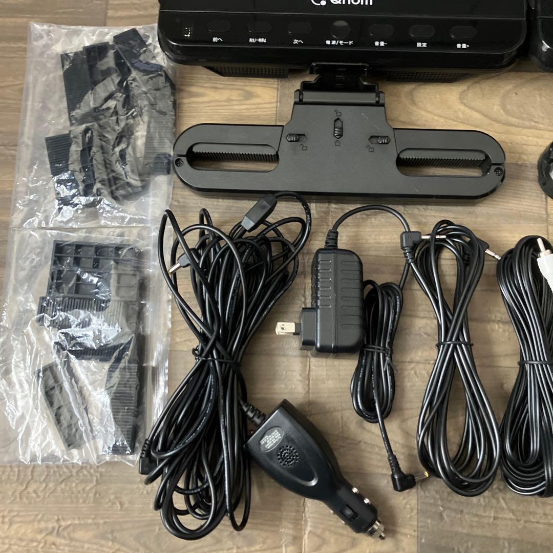 山善 DVDプレーヤー ヘッドレストモニター 10.1インチ　2台セット