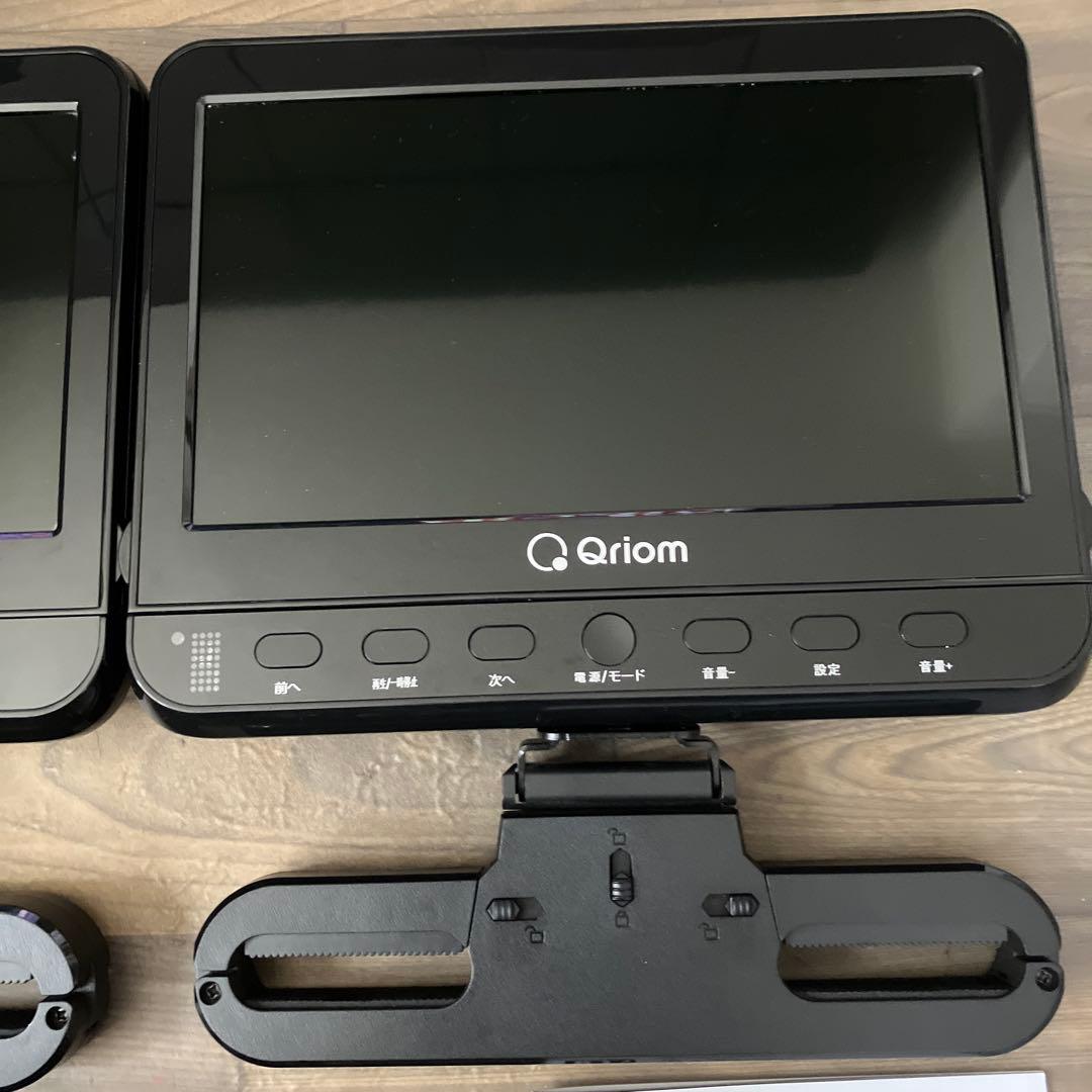 山善 DVDプレーヤー ヘッドレストモニター 10.1インチ　2台セット