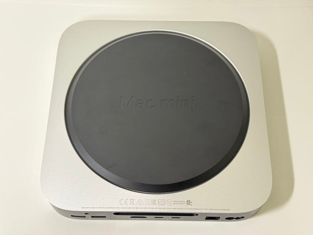 Apple M1 MacMini 2020シルバー RAM16GB SSD1TB
