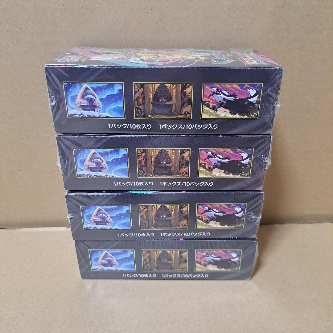 ポケモンカードゲーム MEGAドリームex 4BOX