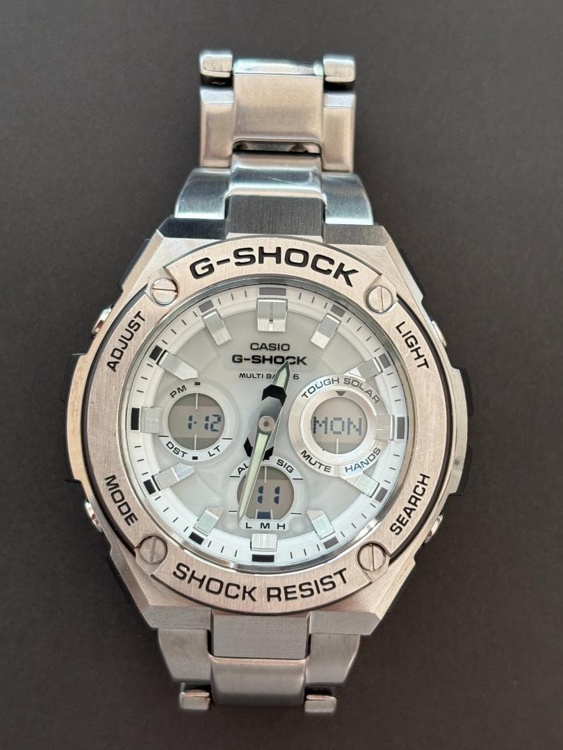 時計 CASIO G-SHOCK G-STEEL GST-W110D-7AJF