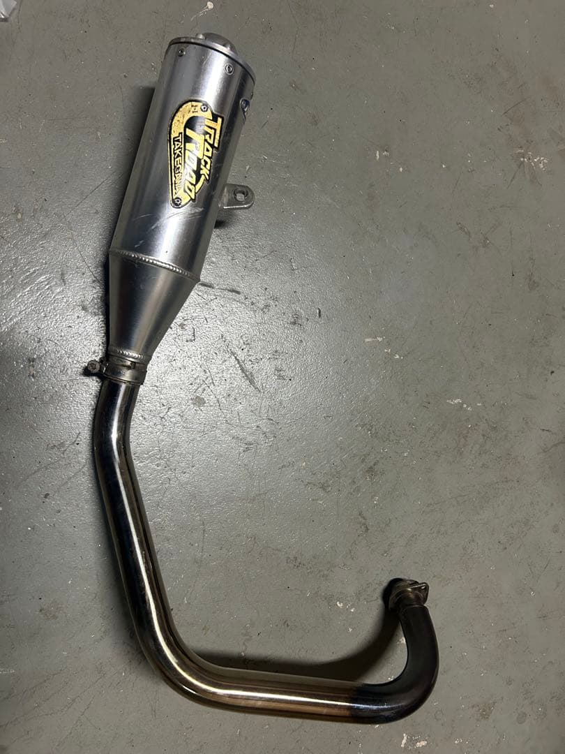 エイプ50 武川トラックロードマフラー　キャブ用