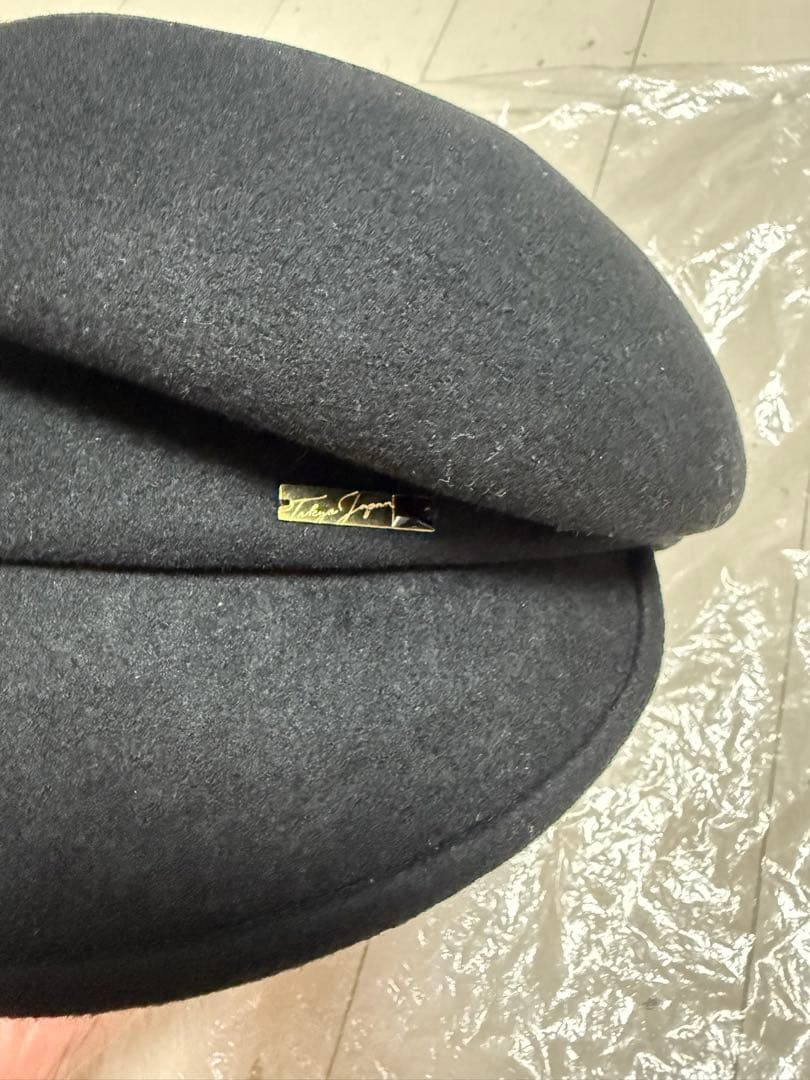 新品未使用★CA4LA★ブラックウールキャスケット★