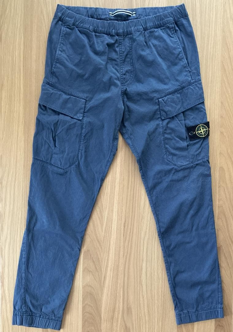 STONE  カーゴパンツ W34 ネイビー 正規QR