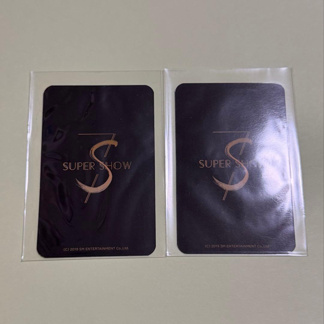 SuperJunior チケットホルダー　トレカ　ウニョク リョウク スパショ