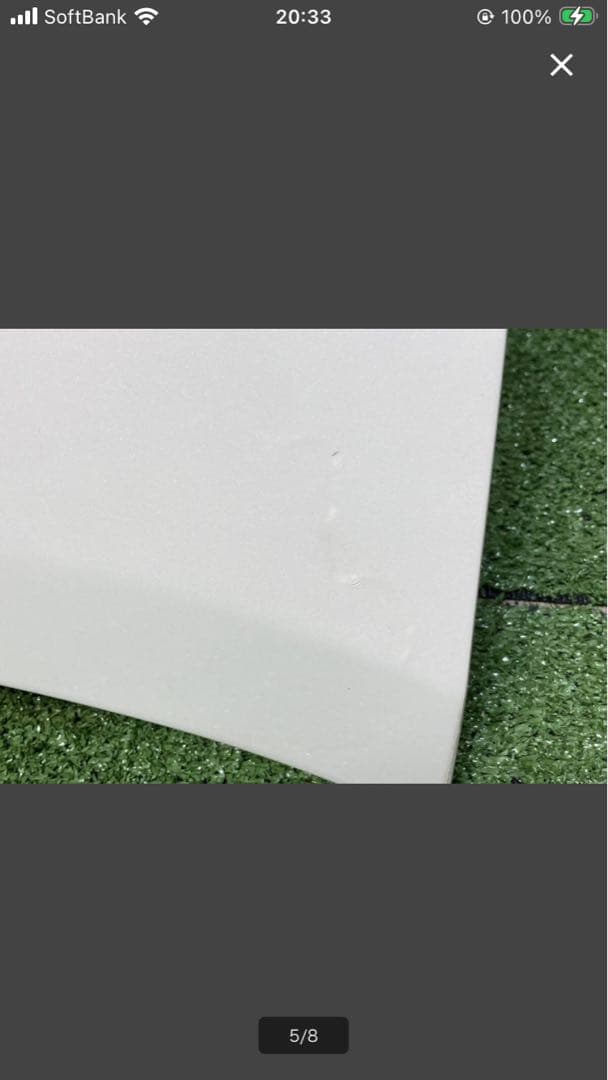 30プリウス　後期純正バンパー　フォグレスロアグリル