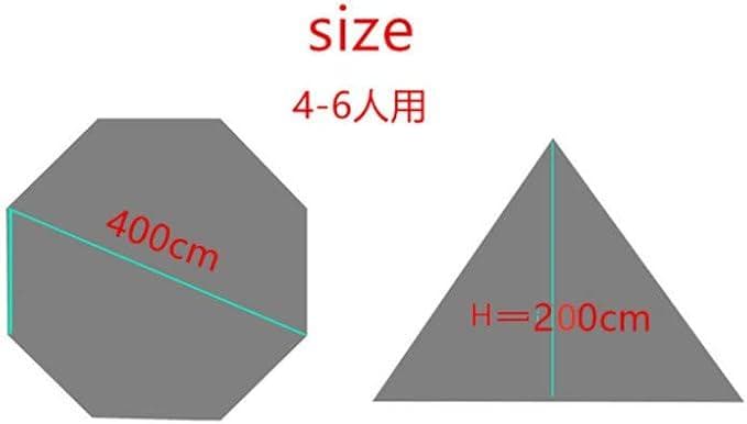Unafreely シルナイロンワンポールテント