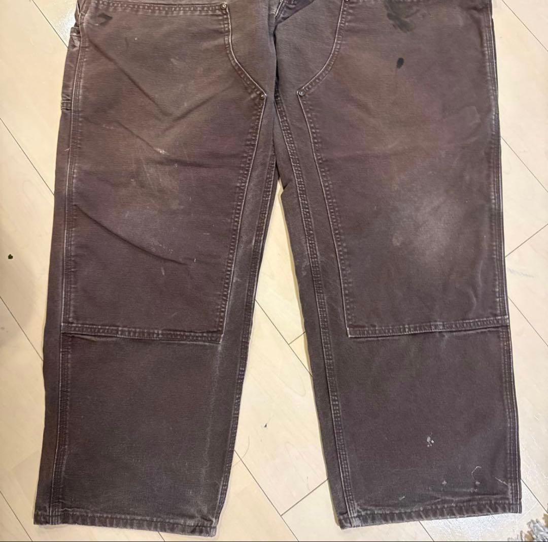 れ*れ様 カーハート ダブルニー 茶色系 W42 メキシコ製