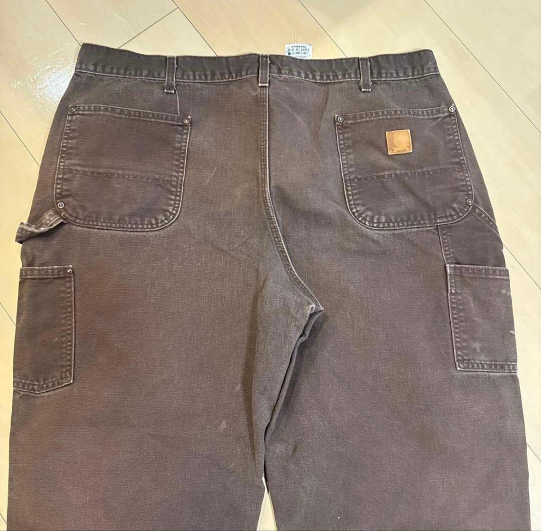 れ*れ様 カーハート ダブルニー 茶色系 W42 メキシコ製