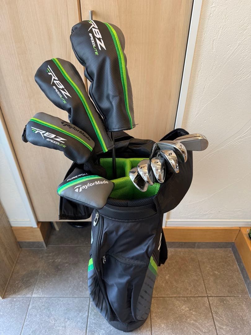 TaylorMade RBZ クラブ10本セット&キャディバッグ付き