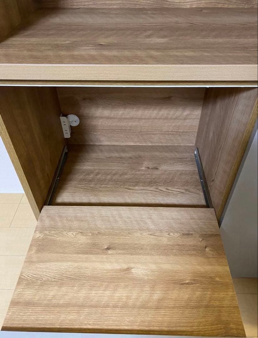 【美品】大川家具　食器棚