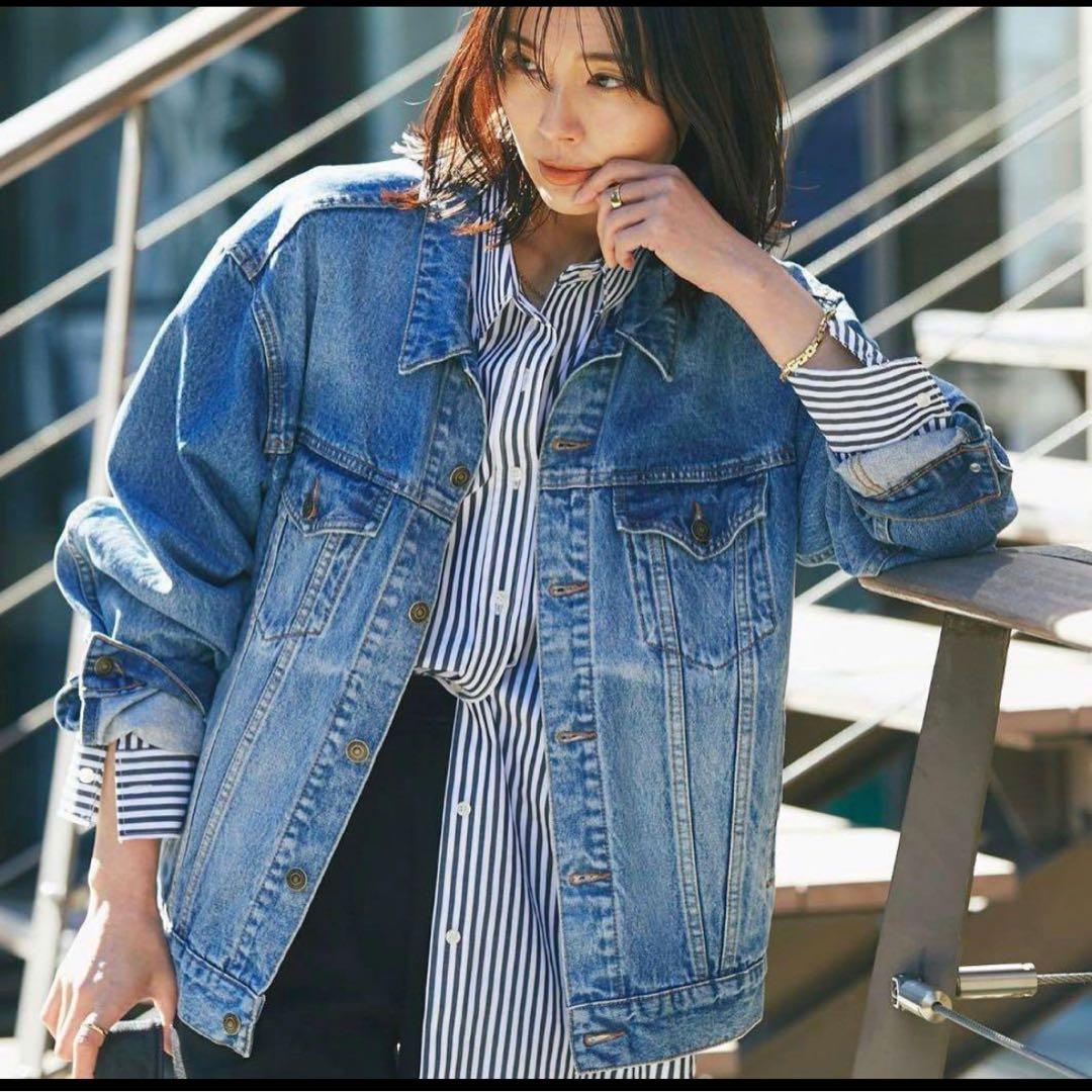 RIVE DROITE リヴドロワ MONN.:. /モン　デニムジャケット