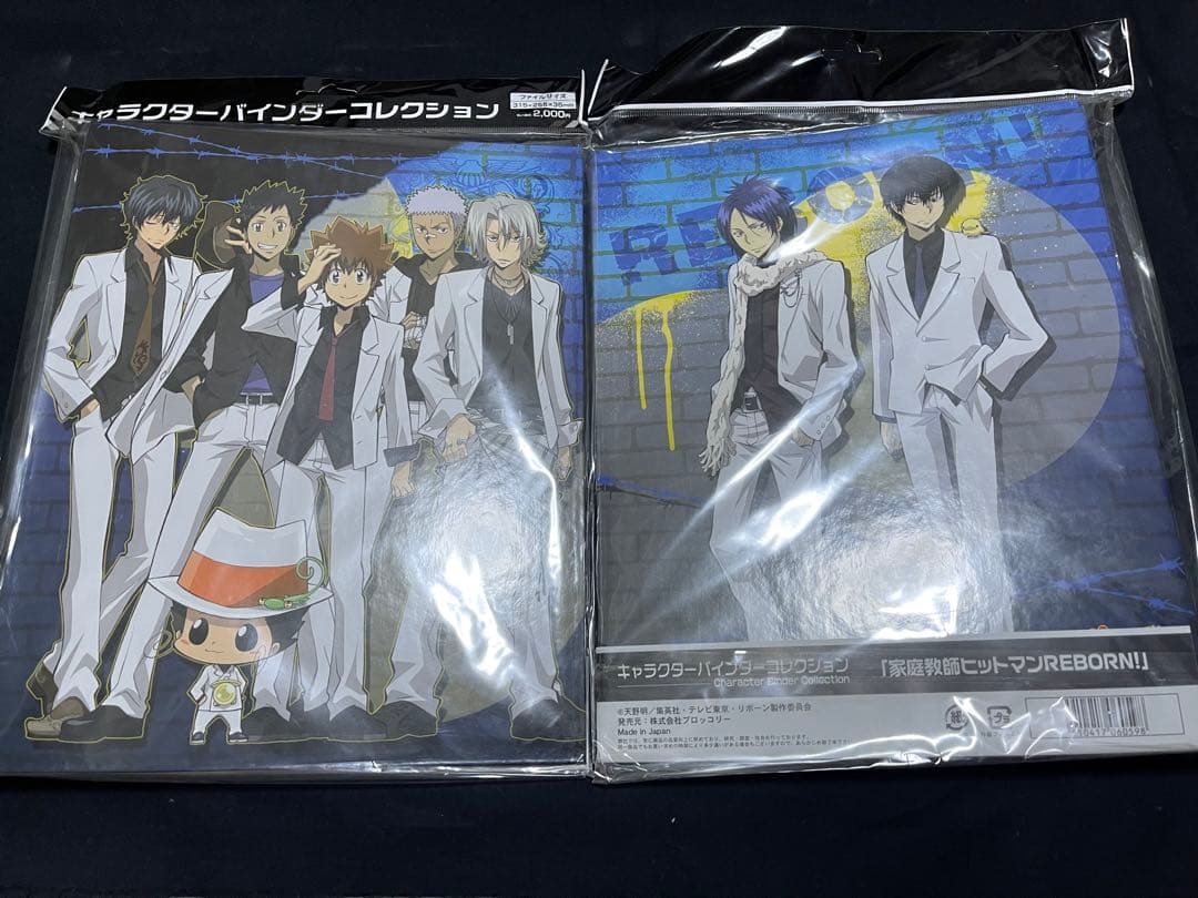 キャラクター　バインダー　家庭教師ヒットマンREBORN！　2冊　リボーン