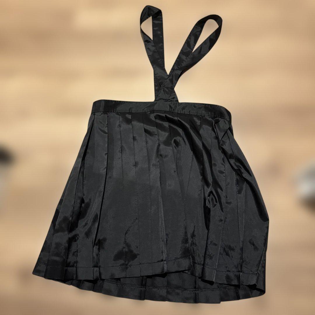 ジュンヤワタナベコムデギャルソン　サスペンダープリーツスカート