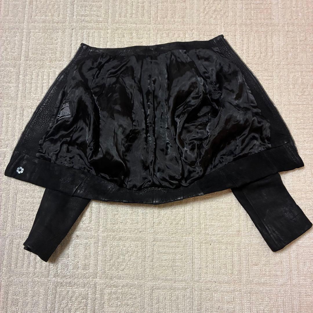 希少 06AW JULIUS Archive 短丈 Leather Jacket