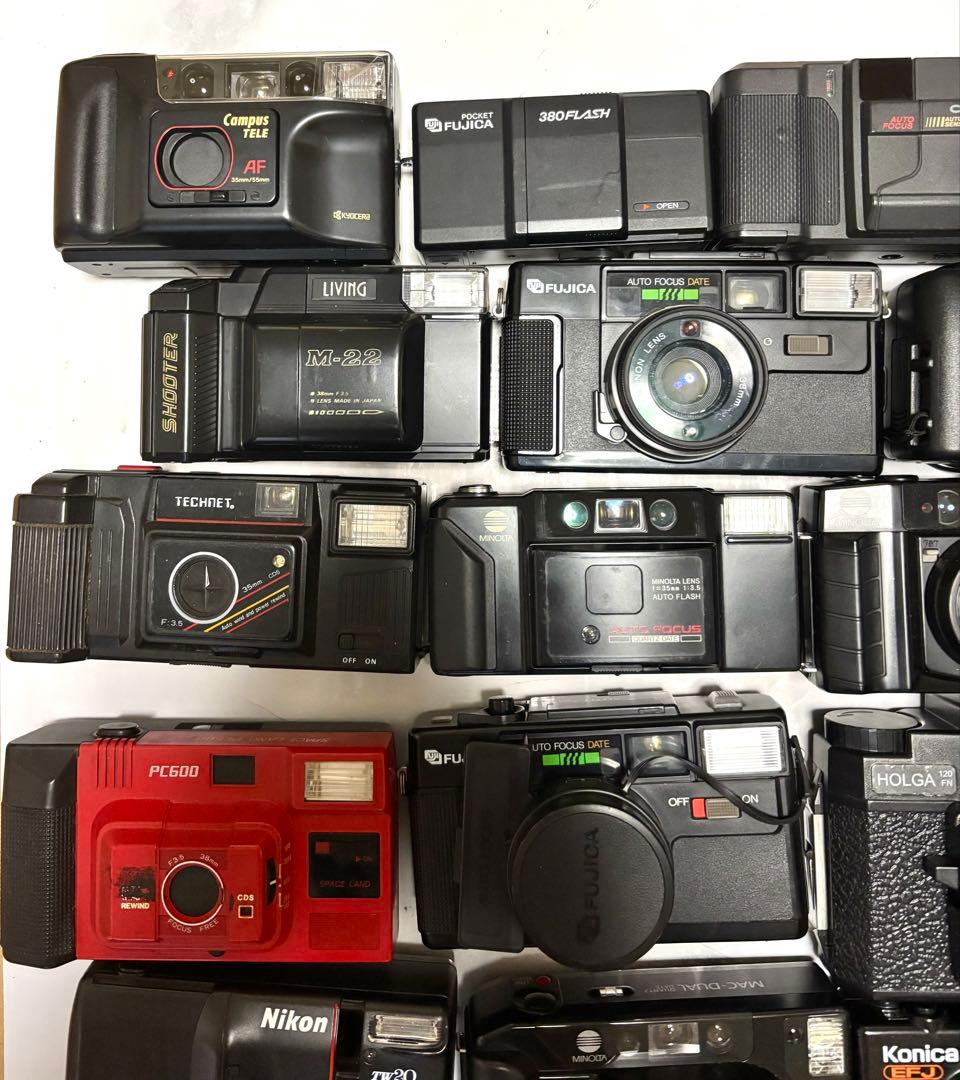 コンパクト135mmフィルムカメラ35台まとめセット（ジャンク品）