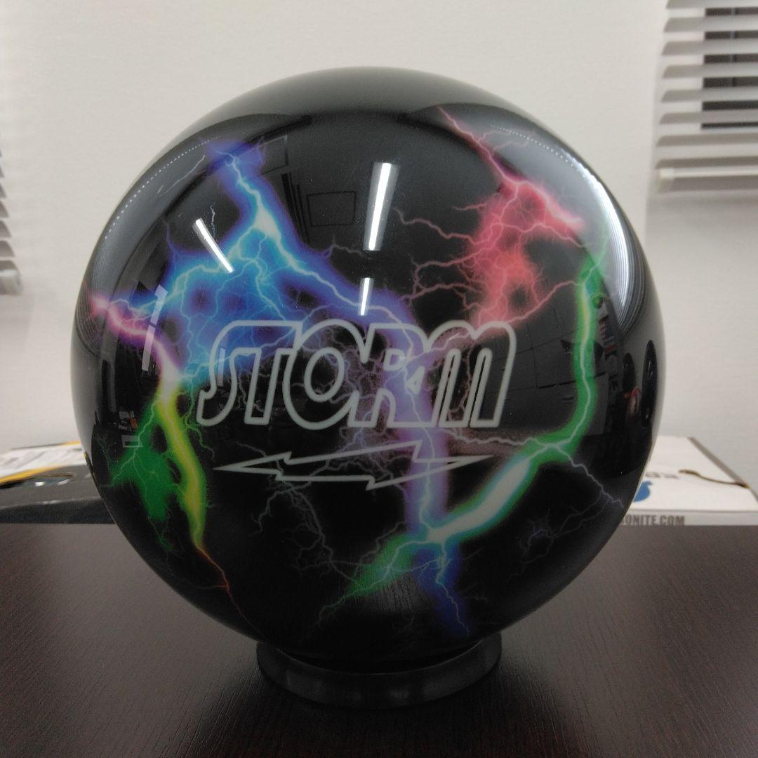 STORM ボウリングボール 雷デザイン スペアボール14p3oz