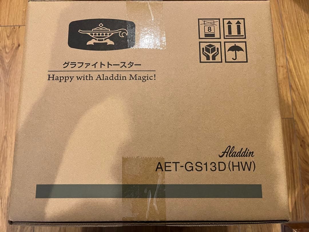 値下げ【新品】Aladdin グラファイトトースター AET-GS13D(HW)