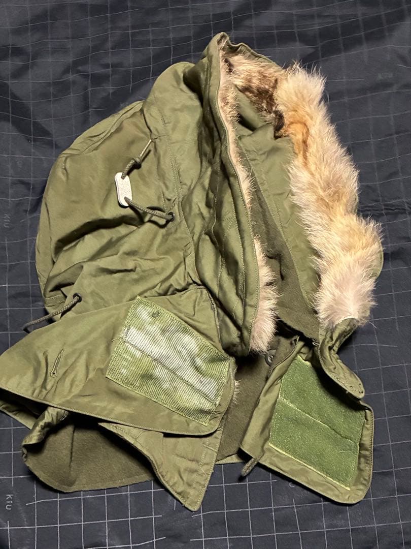 マ*ク様 60s Ｍ-６５ フード コヨーテファー フィッシュテール モッズコー