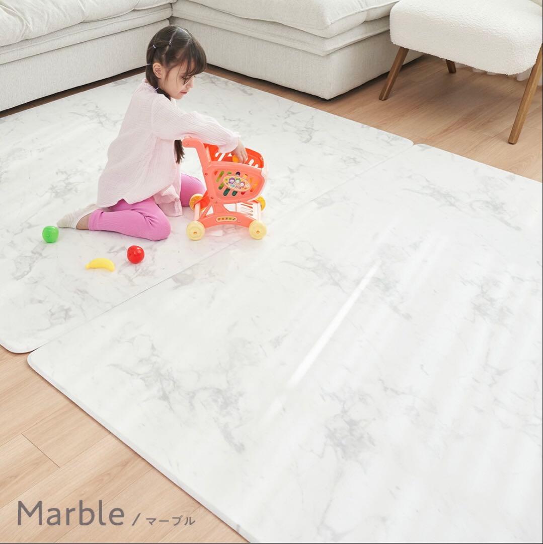 【新品（開封済）】popomi もちもちプレイマット 【マーブル】