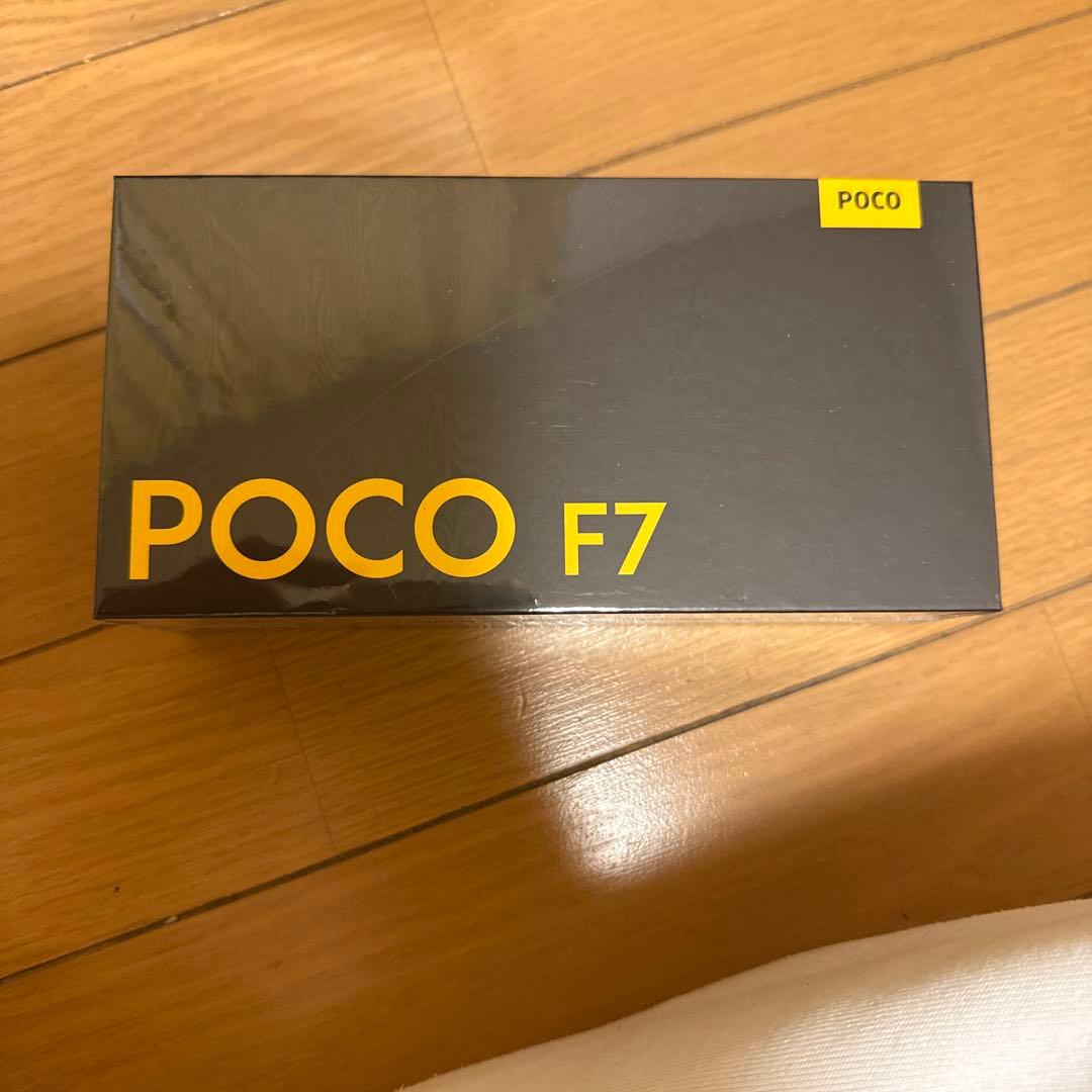 POCO F7 シルバー 12GB RAM 512GB ROM