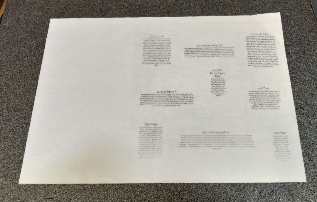 broken hearts are blue レコード