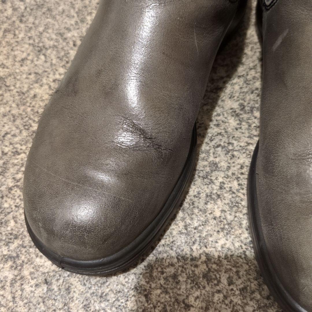 Blundstone グレー サイドゴアブーツ