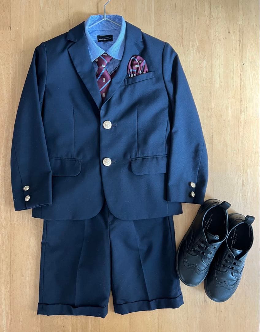 グリーンレーベルリラクシング　フォーマルスーツ　5点セット