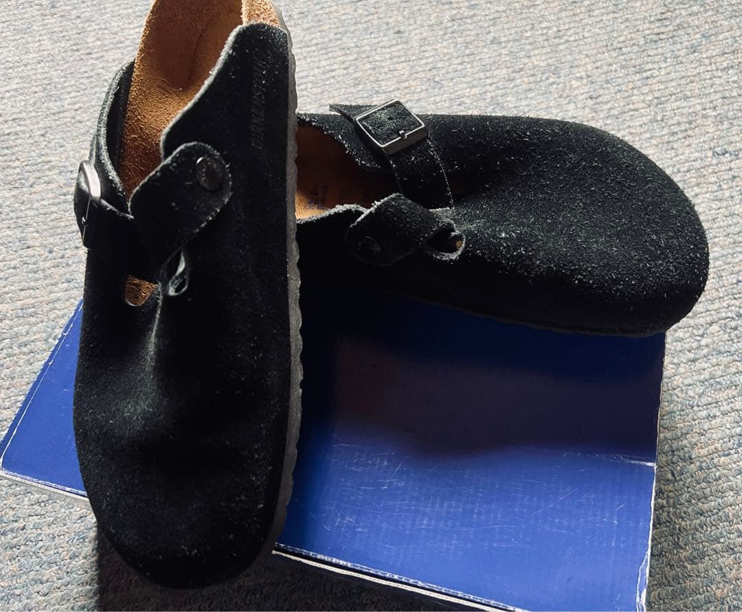 ビルケン　ボストン　ブラック　41 BIRKENSTOCK.BOSTON.