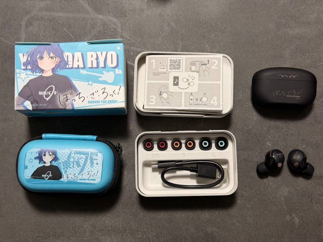 SONY WF-1000XM5 ぼっちざろっくワイヤレスイヤホン(山田リョウ)