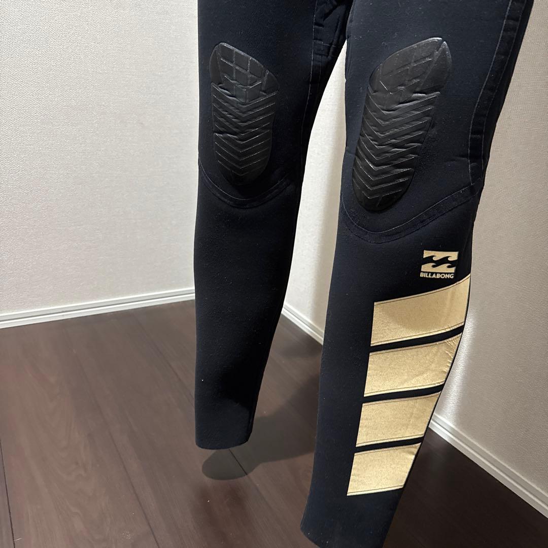 Billabong セミドライ　ブラック　ブルー　頂　フルオーダー