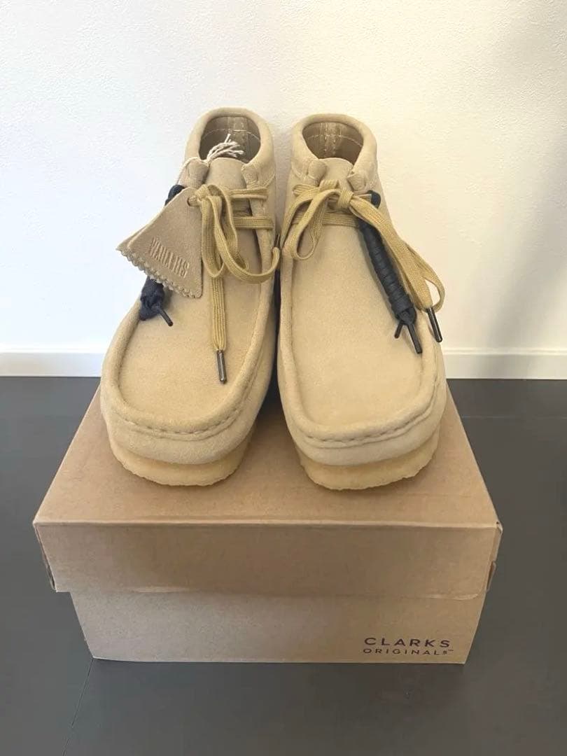 クラークス ワラビーブーツ CLARKS WALLABEE メープルスエード
