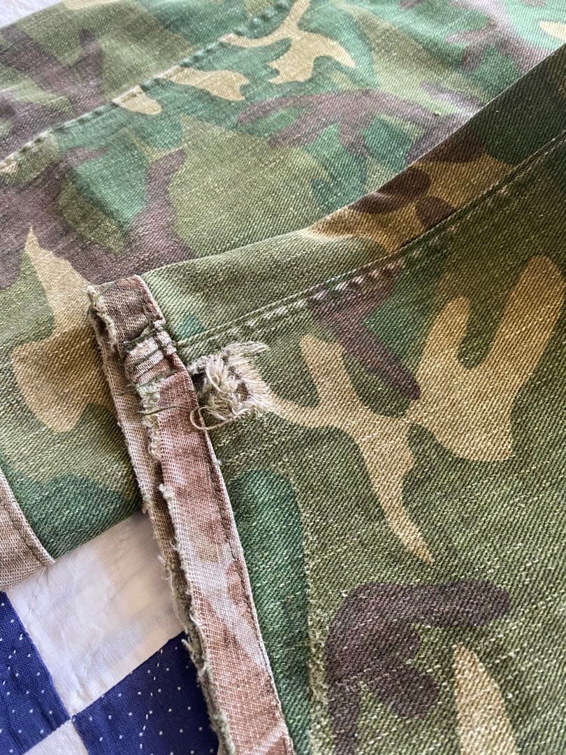 60s 70s ミッチェルカモ カーゴパンツ リバーシブル 迷彩 ハンティング